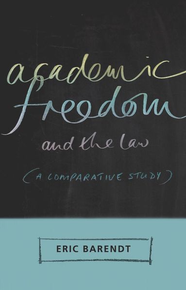 bokomslag Academic Freedom and the Law