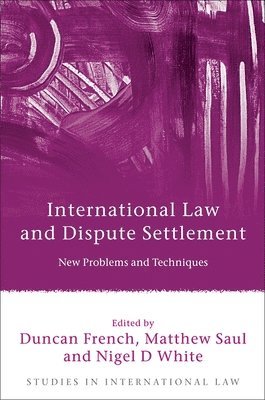 International Law and Dispute Settlement 1
