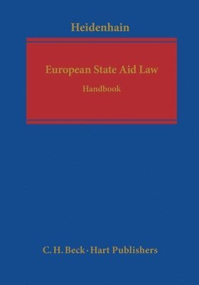 bokomslag European State Aid Law