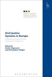 bokomslag Civil Justice Systems in Europe