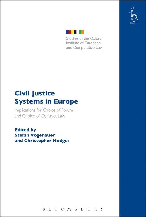 Stefan Vogenauer, Christopher Hodges - Civil Justice Systems in Europe, Inbunden