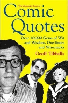 bokomslag Mammoth Book of Comic Quotes