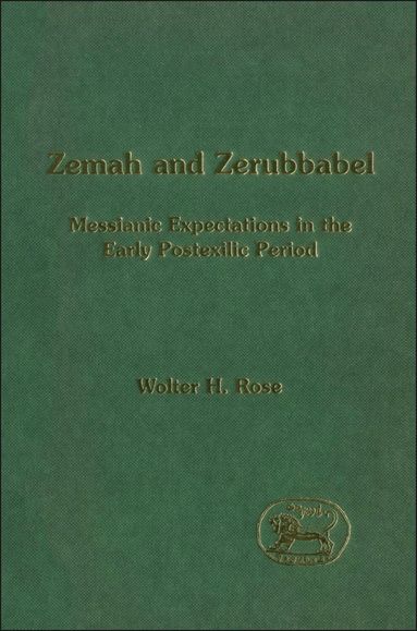 bokomslag Zemah and Zerubbabel