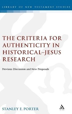 Criteria for Authenticity in Historical-Jesus Research 1