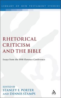 bokomslag Rhetorical Criticism and the Bible