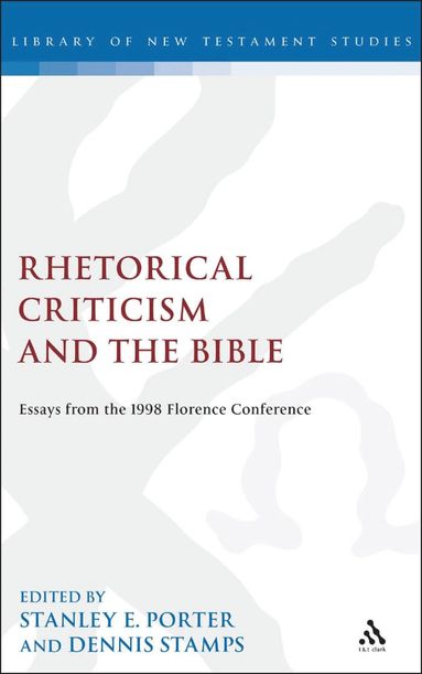 bokomslag Rhetorical Criticism and the Bible