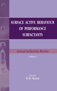 bokomslag Surface Active Behaviour of Performance Surfactants