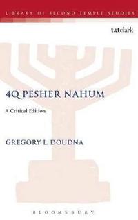 bokomslag 4Q Pesher Nahum