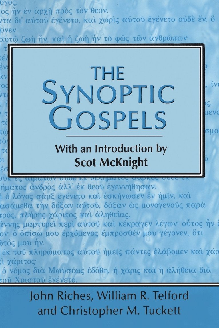 Synoptic Gospels 1