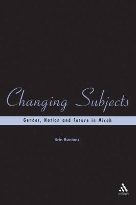 Erin Runions - Changing Subjects, Häftad