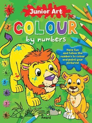 bokomslag Junior Art Colour By Numbers: Lion