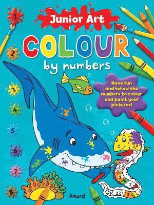 bokomslag Junior Art Colour By Numbers: Shark