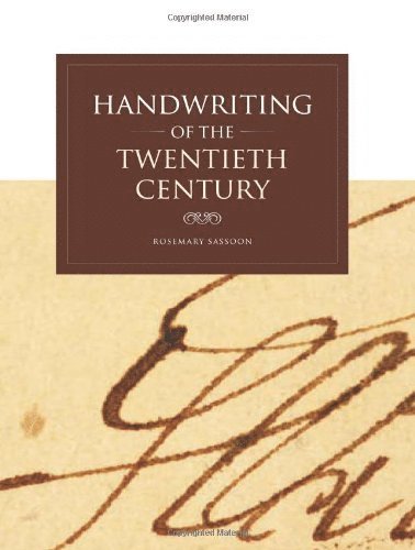 Rosemary Sassoon - Handwriting of the Twentieth Century, Häftad