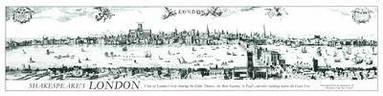 bokomslag VISSCHER VIEW OF LONDON POSTER