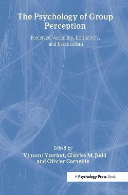 Vincent Yzerbyt, Charles M. Judd, Olivier Corneille - Psychology of Group Perception, Inbunden