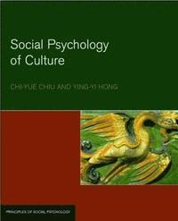 bokomslag Social Psychology of Culture