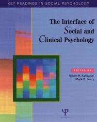 bokomslag The Interface of Social and Clinical Psychology