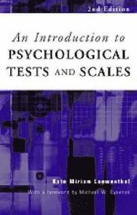 bokomslag An Introduction to Psychological Tests and Scales