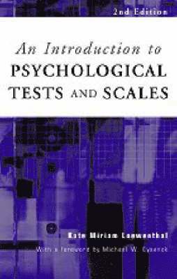 An Introduction to Psychological Tests and Scales 1