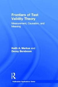 bokomslag Frontiers of Test Validity Theory