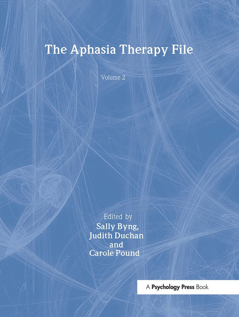 The Aphasia Therapy File 1