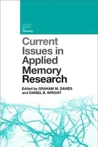 bokomslag Current Issues in Applied Memory Research