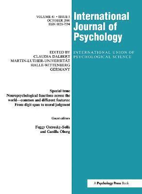 Neuropsychological Functions Across the World