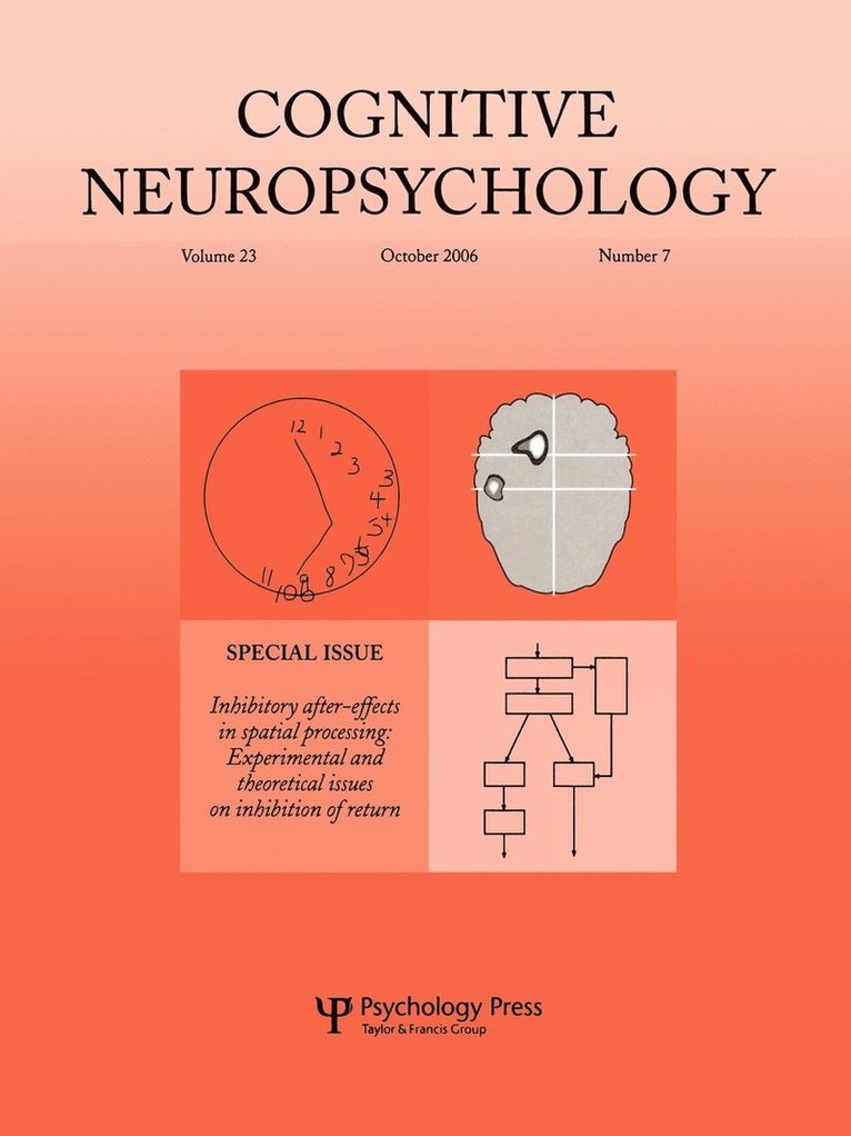 Inhibitory After-Effects in Spatial Processing: Experimental and Theoretical Issues on Inhibition of Return 1