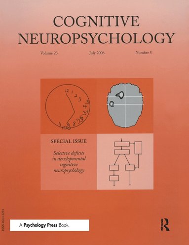 Bradley C. Duchaine - Selective Deficits in Developmental Cognitive Neuropsychology, Häftad