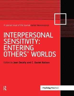 bokomslag Interpersonal Sensitivity: Entering Others Worlds