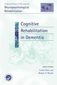 bokomslag Cognitive Rehabilitation in Dementia