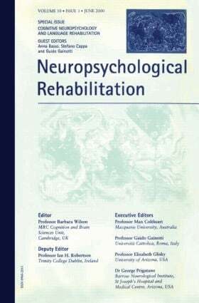 Anna Basso, Stefano Cappa, Guido Gainotti - Cognitive Neuropsychology and Language Rehabilitation, Häftad