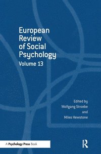 bokomslag European Review of Social Psychology: Volume 13