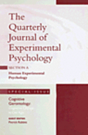 Patrick Rabbitt - Cognitive Gerontology: Cognitive Change in Old Age: A Special Issue of the Quarterly Journal of Experimental Psychology, Section a, Inbunden