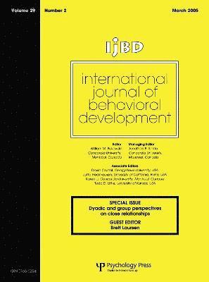 Brett Laursen, William M. Bukowski, Jonathan B. Santo - Dyadic And Group Perspectives On Close Relationships, Häftad