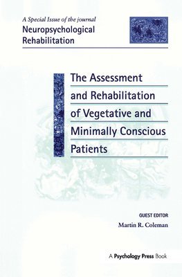 bokomslag Assessment and Rehabilitation of Vegetative and Minimally Conscious Patients