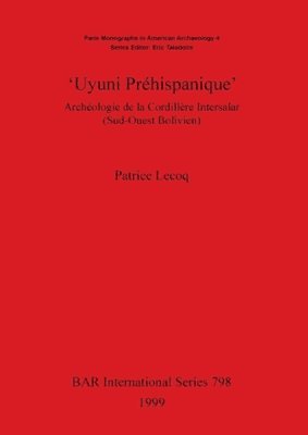 bokomslag Uyuni Prhispanique'