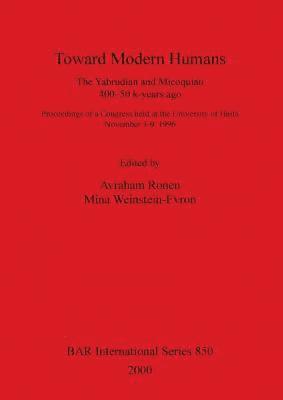 bokomslag Toward Modern Humans