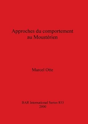 bokomslag Approches du comportement au Moustrien