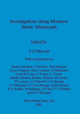 bokomslag Investigations Along Monnow Street, Monmouth
