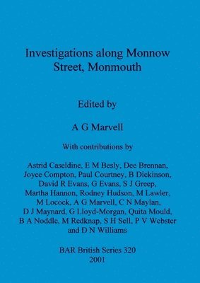 bokomslag Investigations Along Monnow Street, Monmouth