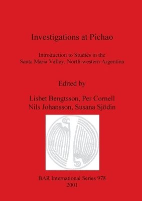 Lisbet Bengtsson, Per Cornell, Nils Johansson, Susana Sjdin - Investigations at Pichao, Häftad