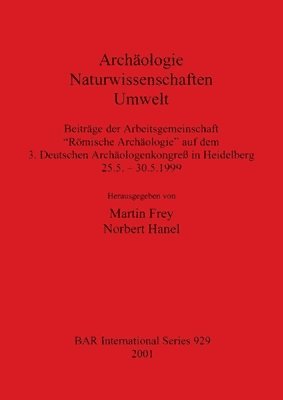 bokomslag Archaologie - Naturwissenschaften - Umwelt
