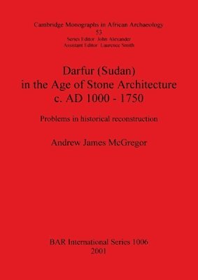 bokomslag Darfur (Sudan) in the Age of Stone Architecture