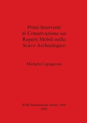 bokomslag Primi Interventi di Conservazione sui Reperti Mobili nello Scavo Archeologico