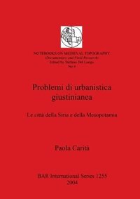 bokomslag Problemi Di Urbanistica Giustinianea