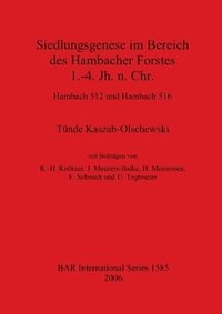 bokomslag Siedlungsgenese im Bereich des Hambacher Forstes  1.-4. Jh. N. Chr. - Hambach 512 und Hambach 516