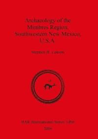 bokomslag Archaeology of the Mimbres Region Southwestern New Mexico U.S.A.