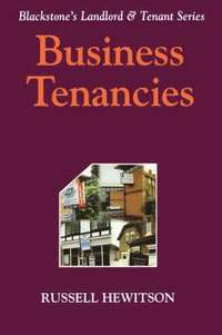 bokomslag Landlord and Tenant Series: Business Tenancies