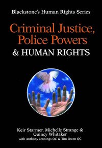 bokomslag Criminal Justice, Police Powers and Human Rights